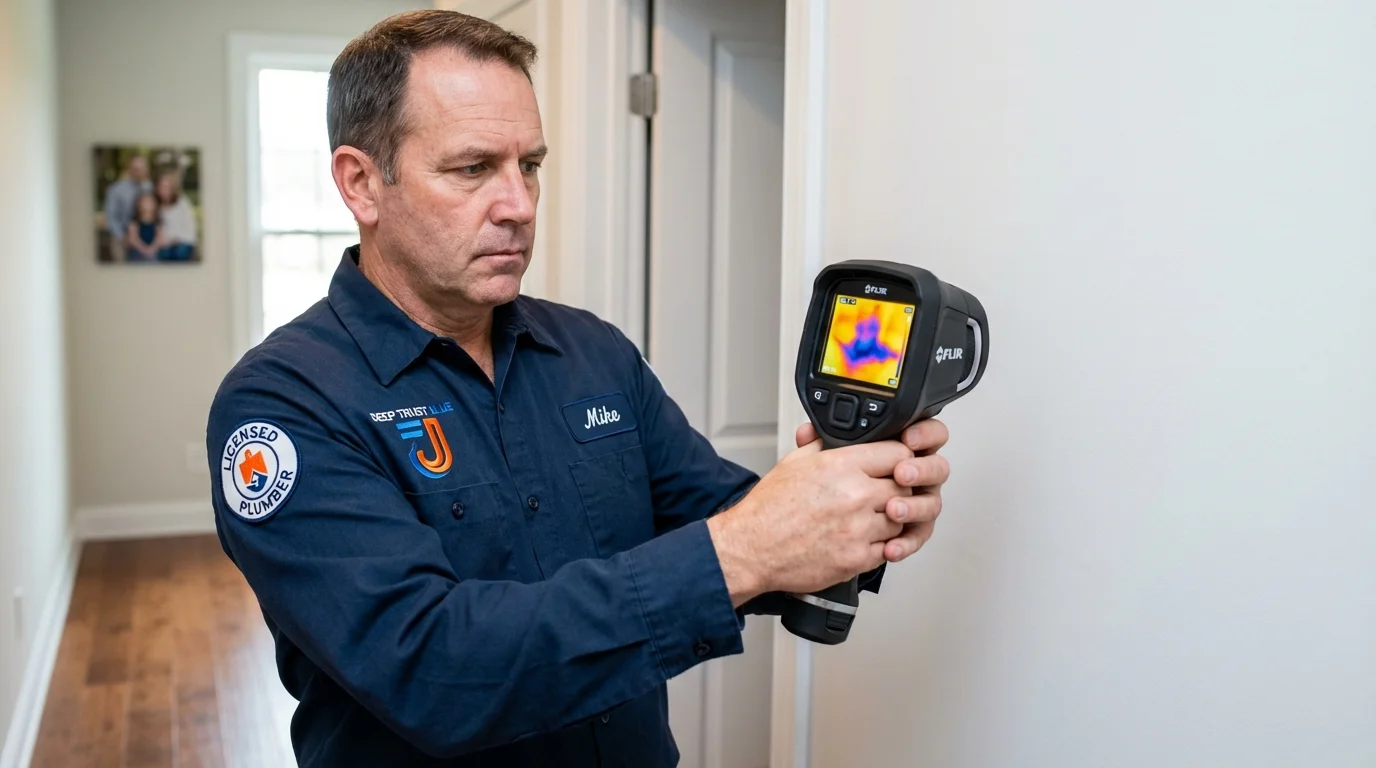 Thermal imaging leak detection by Johns Plumbing LLC in Azusa